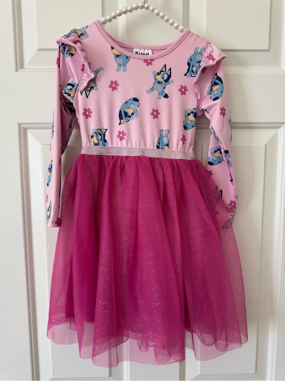 Bluey Long-sleeve Tulle Dress size 3T
